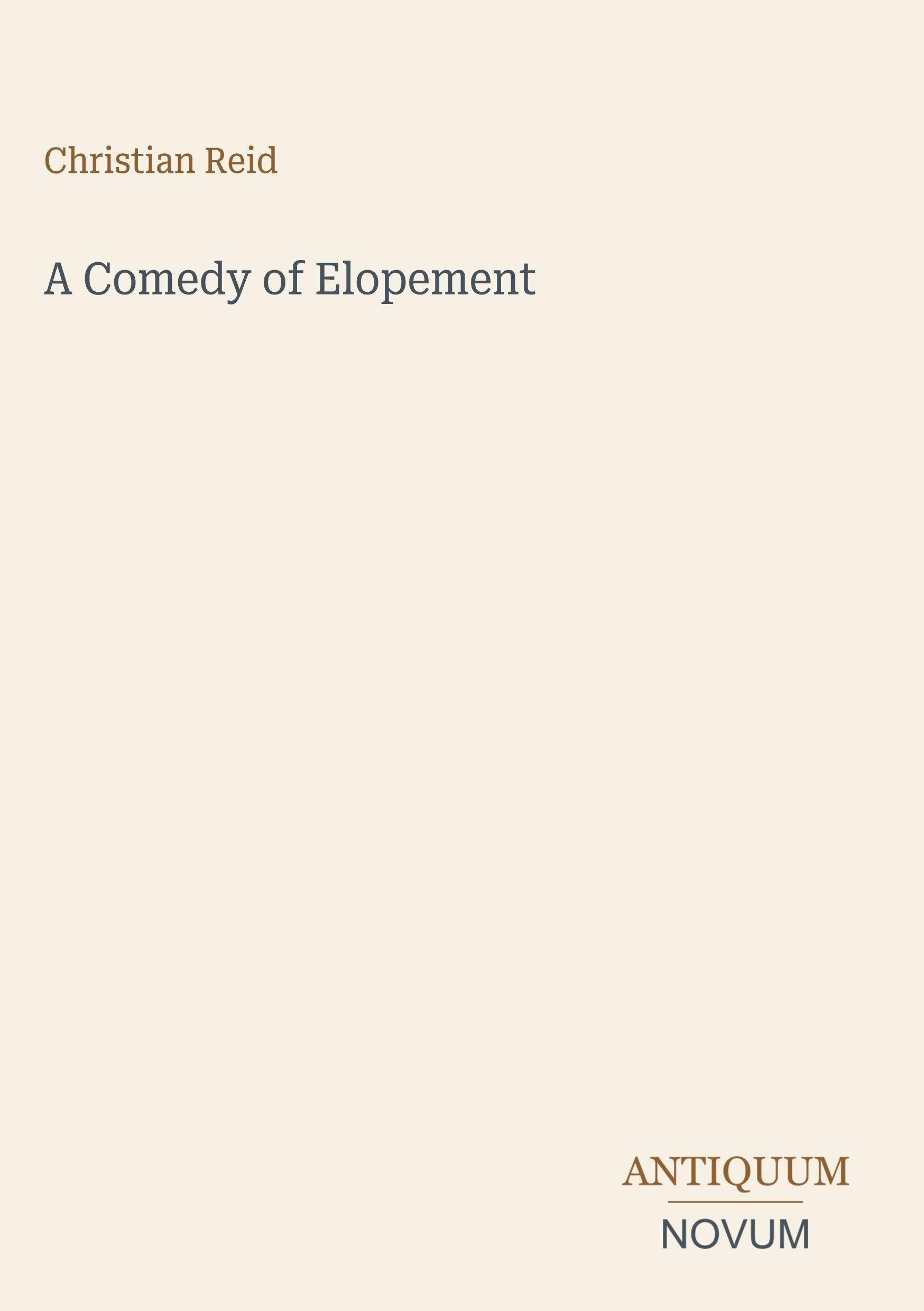 A Comedy of Elopement