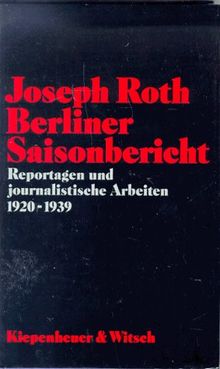 Berliner Saisonbericht