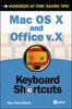 Mac OS X and Office V.X Keyboard Shortcuts