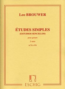 Etudes simples Volume 2 (Nos6-10) - Guitare