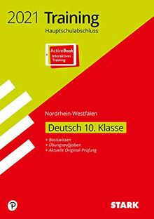 STARK Training Hauptschulabschluss 2021 - Deutsch - NRW: Ausgabe mit ActiveBook
