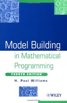 Model Building in Mathematical Programming (Business)