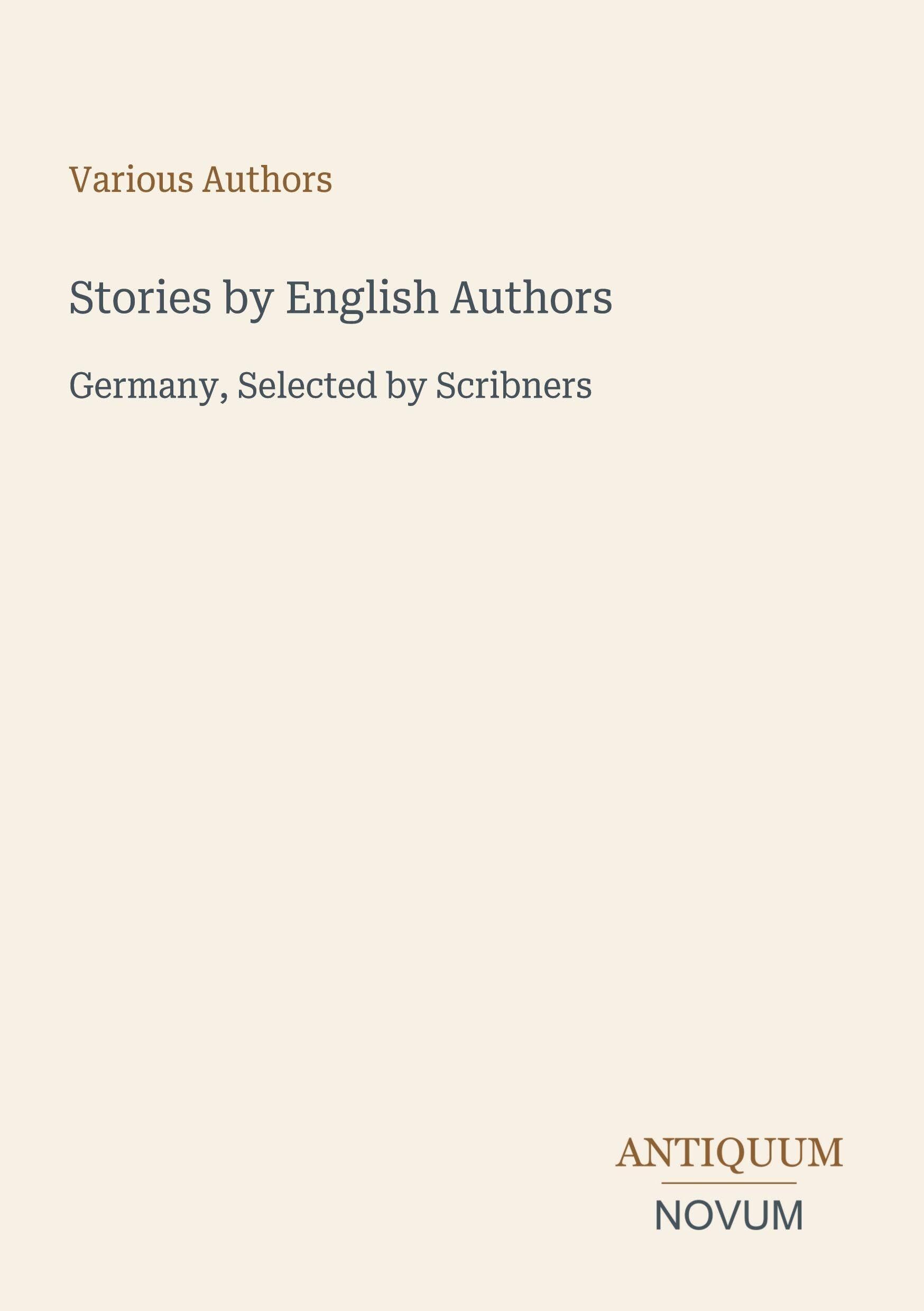 Stories by English Authors