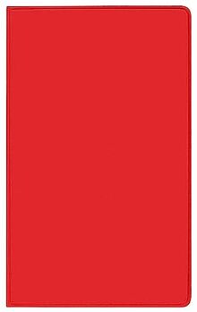 Taschenkalender Modus XL geheftet PVC rot 2024: Terminplaner mit Wochenkalendarium. Buchkalender - wiederverwendbar. 1 Woche 2 Seiten. 8,7 x 15,3 cm