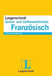 Langenscheidt Grund- und Aufbauwortschatz Französisch - Buch mit Audio-Download | Buch | Zustand gut