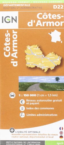 Cotes-d'Armor: IGN721222 (Departement Maps)