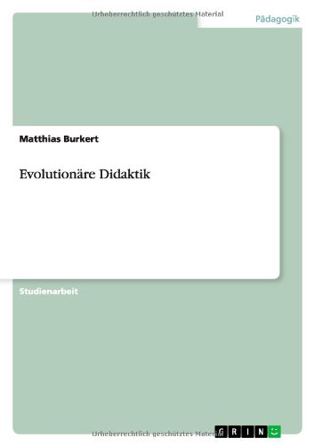 Evolutionäre Didaktik