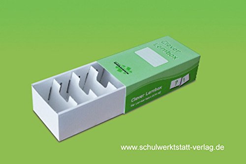 Clever Lernbox: 5-er Pack aus stabilem Karton, planliegend, zum selber Aufbauen