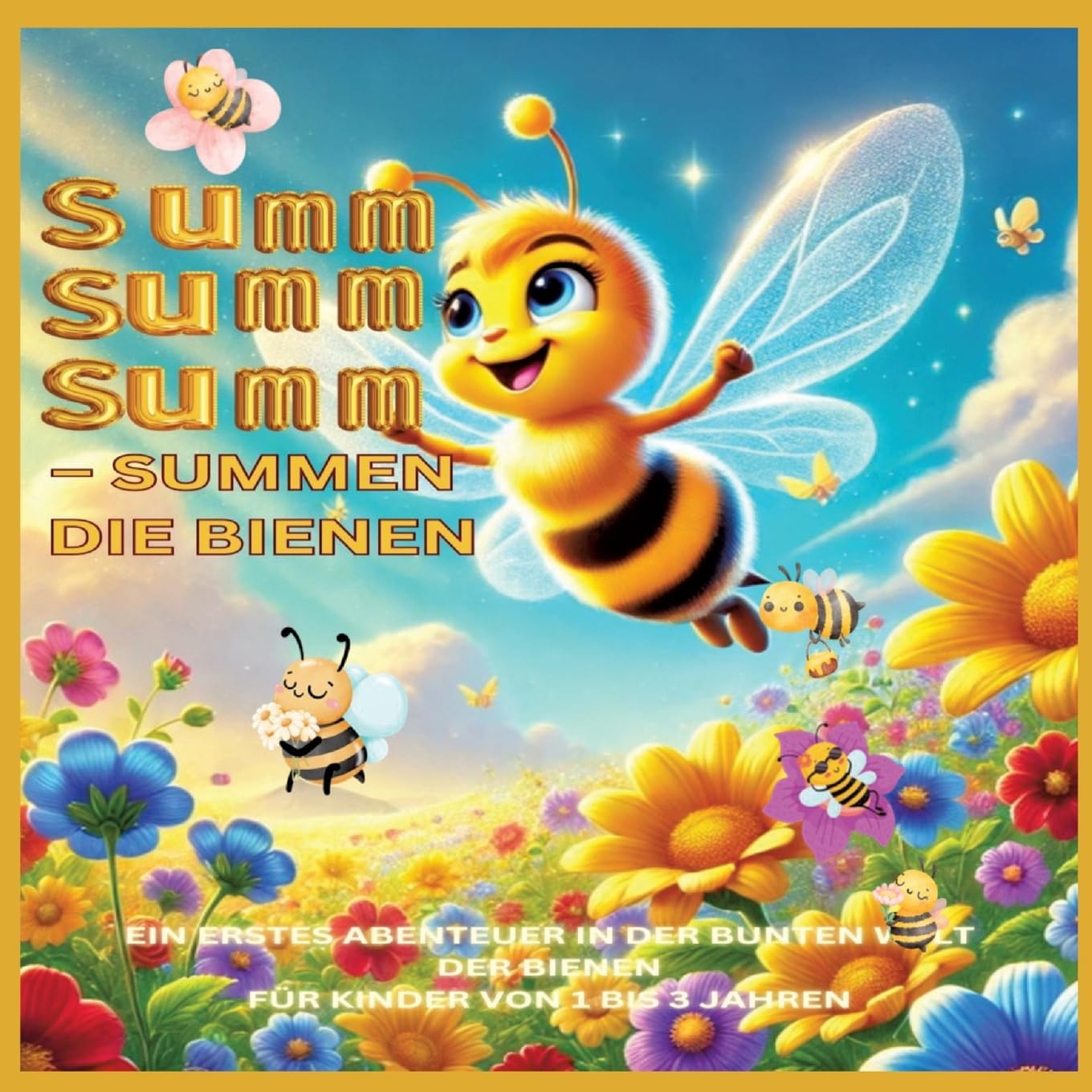 Summ, summ, summ – Summen die Bienen: Summ, summ, summ – Summen die Bienen: Bellas Abenteuer in der bunten Natur: Ein erstes Abenteuer in der bunten Welt der Bienen Für Kinder von 1 bis 3 Jahren