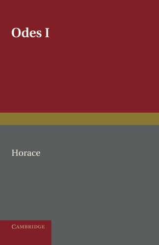 Horace Odes I