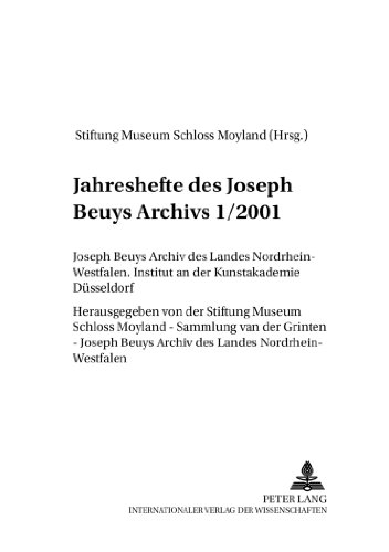 Jahreshefte des Joseph Beuys Archivs. 1/2001