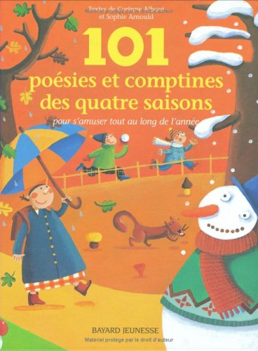 101 Poésies Et Comptines Des Quatre Saisons (poesie Comptine)