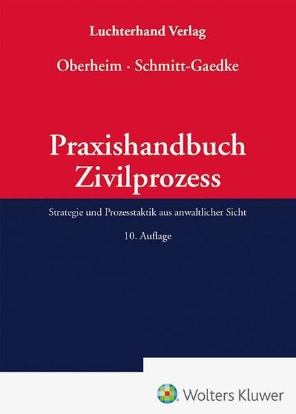 Praxishandbuch Zivilprozess: Strategie und Prozesstaktik aus anwaltlicher Sicht
