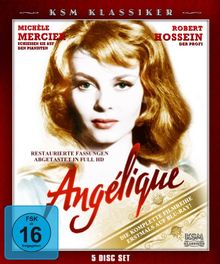 Angelique - Die komplette Filmreihe (5 Blu-rays) [Blu-ray] von Borderie, Bernard | DVD | Zustand sehr gut