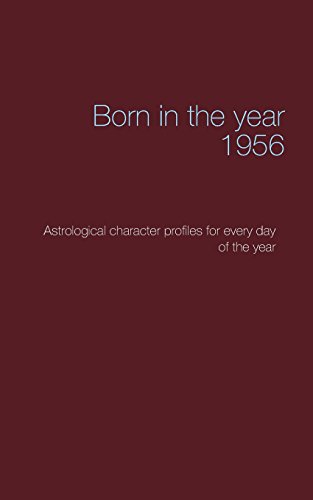 Born in the year 1956: Astrological character profiles for every day of the year