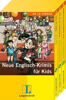 Neue Englisch-Krimis für Kids, 3 Hefte