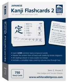 Japanese Kanji Flashcards: 750 Intermediate-Level Kanji Cards: 2