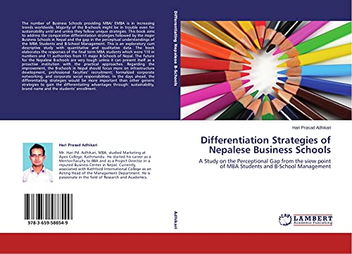 Differentiation Strategies of Nepalese Business Schools: A Study on the Perceptional Gap from the view point of MBA Students and B-School Management