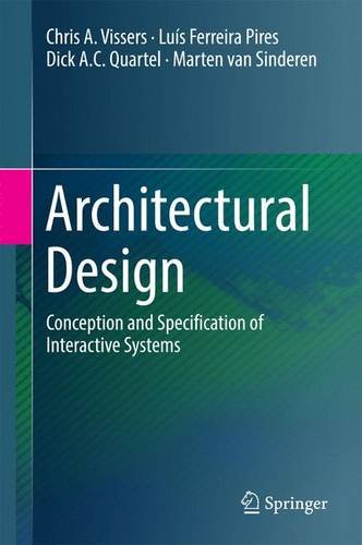 Architectural Design: Conception and Specification of Interactive Systems