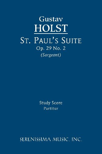 St. Paul's Suite: Study score