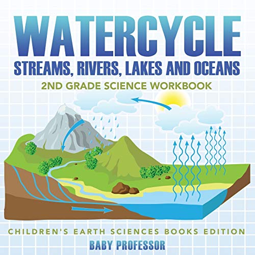 Watercycle (Streams, Rivers, Lakes and Oceans): 2nd Grade Science Workbook Children's Earth Sciences Books Edition