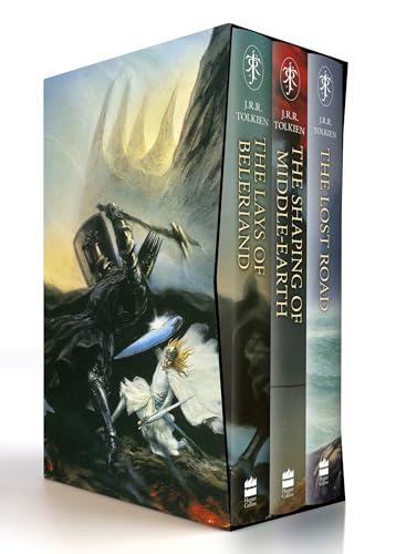 Christopher Tolkien The History Of Middle-earth (Boxed Set 2), The Lays Of Beleriand, The Shaping Of Middle-earth & The Lost Road