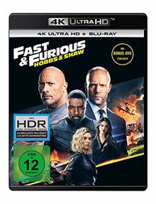 Fast & Furious: Hobbs & Shaw (4K Ultra HD) (+ Blu-ray 2D) (+ Bonus-DVD)