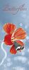 Butterflies 2022: Schmaler Wandkalender. Fotokunst-Kalender mit bezaubernden Aufnahmen von Schmetterlingen. PhotoArt Vertikal Format: 28,5x69 cm.