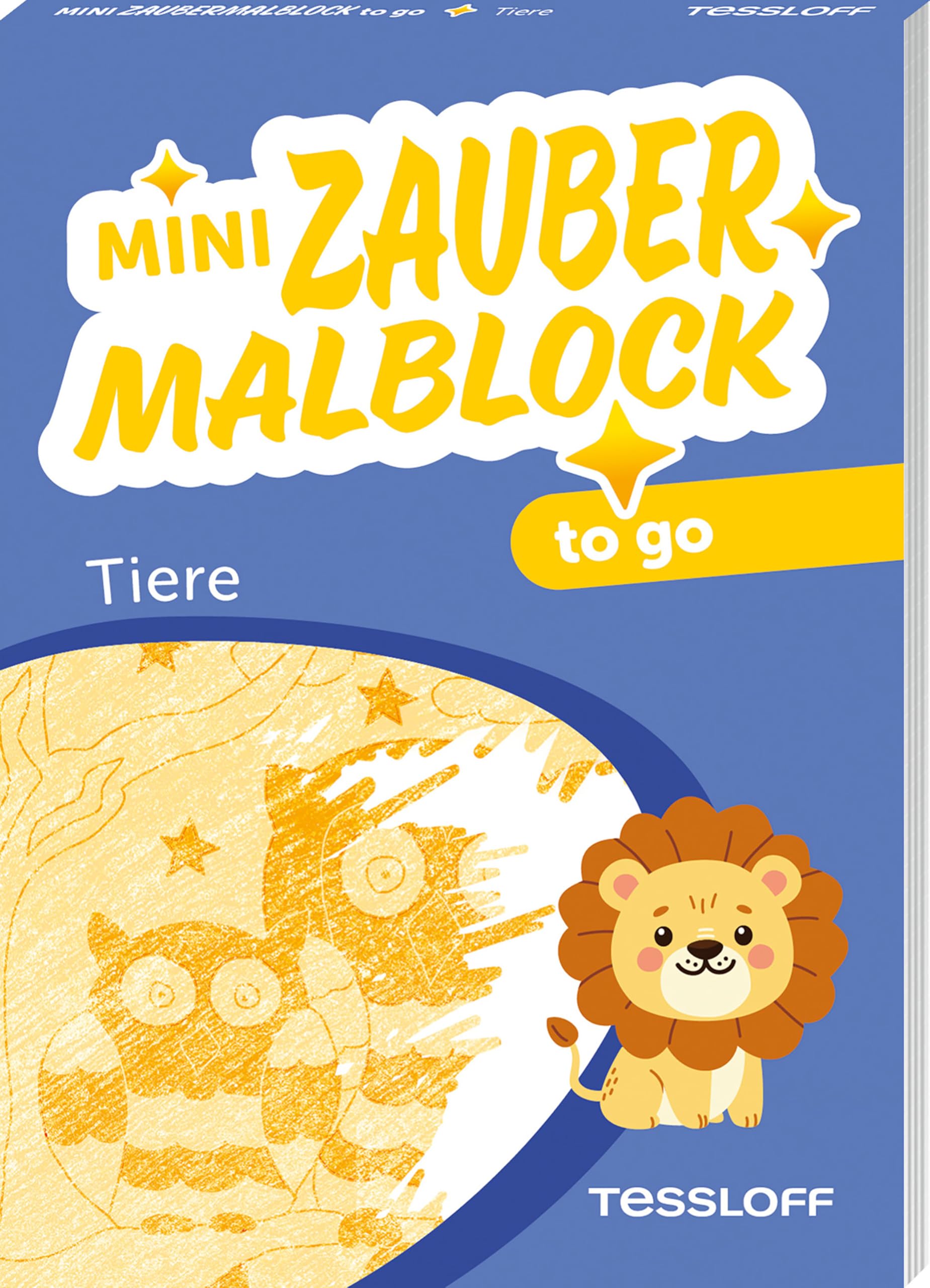 Mini Zaubermalblock to go. Tiere: Für Kinder ab 3 Jahren (Malbücher und -blöcke)