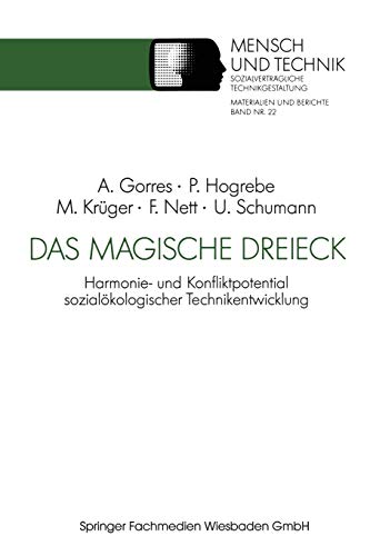 Das magische Dreieck: Harmonie- und Konfliktpotential sozialökologischer Technikentwicklung am Beispiel der Mikroelektronik (Sozialverträgliche Technikgestaltung, Materialien und Berichte)