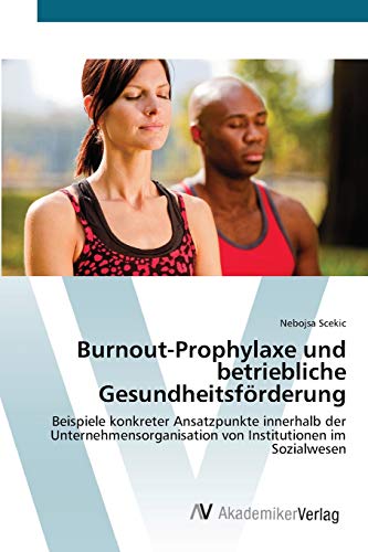 Burnout-Prophylaxe und betriebliche Gesundheitsförderung: Beispiele konkreter Ansatzpunkte innerhalb der Unternehmensorganisation von Institutionen im Sozialwesen