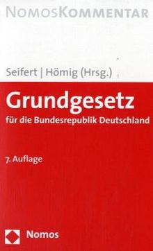 Grundgesetz für die Bundesrepublik Deutschland. Taschenkommentar