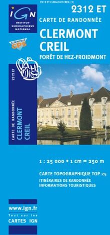 Clermont Creil 1 : 25 000