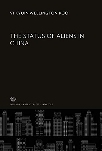The Status of Aliens in China