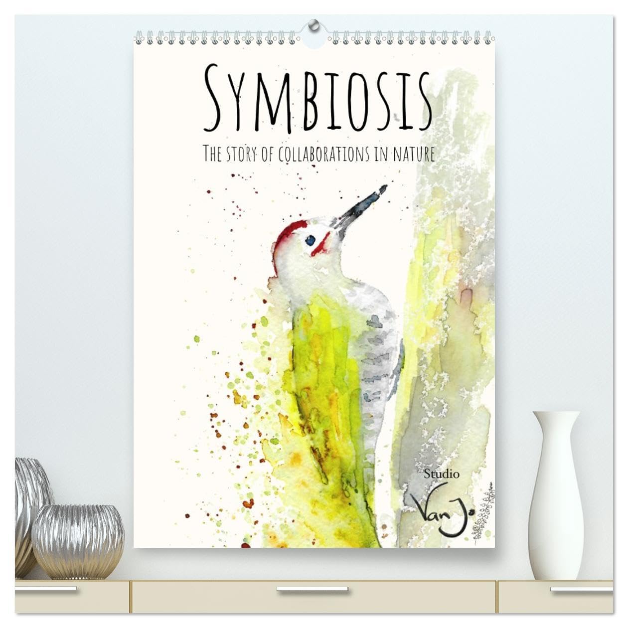 Symbiosis, the story of collaborations in nature (High Quality Premium Wall Calendar 2026 DIN A2 portrait),CALVENDO 12 Month Wall Calendar: ... Each Paired with a Brief Description