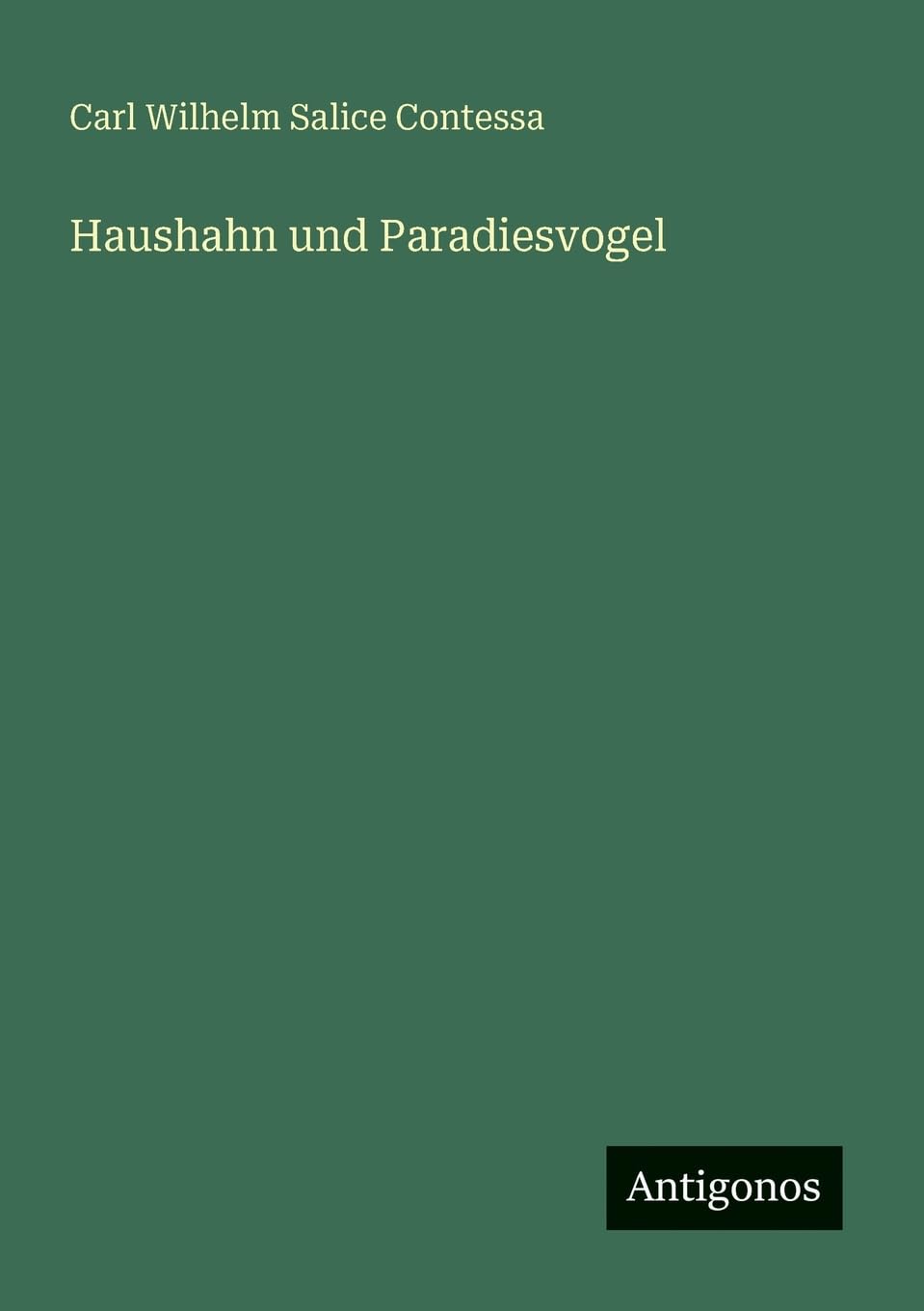 Haushahn und Paradiesvogel