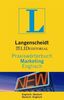 Langenscheidt Praxiswörterbuch Marketing Englisch: In Kooperation mit LID Editorial, Englisch-Deutsch/Deutsch-Englisch: Englisch - Deutsch / Deutsch - ... (Langenscheidt Praxiswörterbücher)