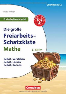 Freiarbeitsmaterial für die Grundschule - Mathematik: Klasse 2 - Die große Freiarbeits-Schatzkiste: Selbst-Verstehen, Selbst-Lernen, Selbst-Können. Kopiervorlagen