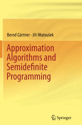 Approximation Algorithms and Semidefinite Programming