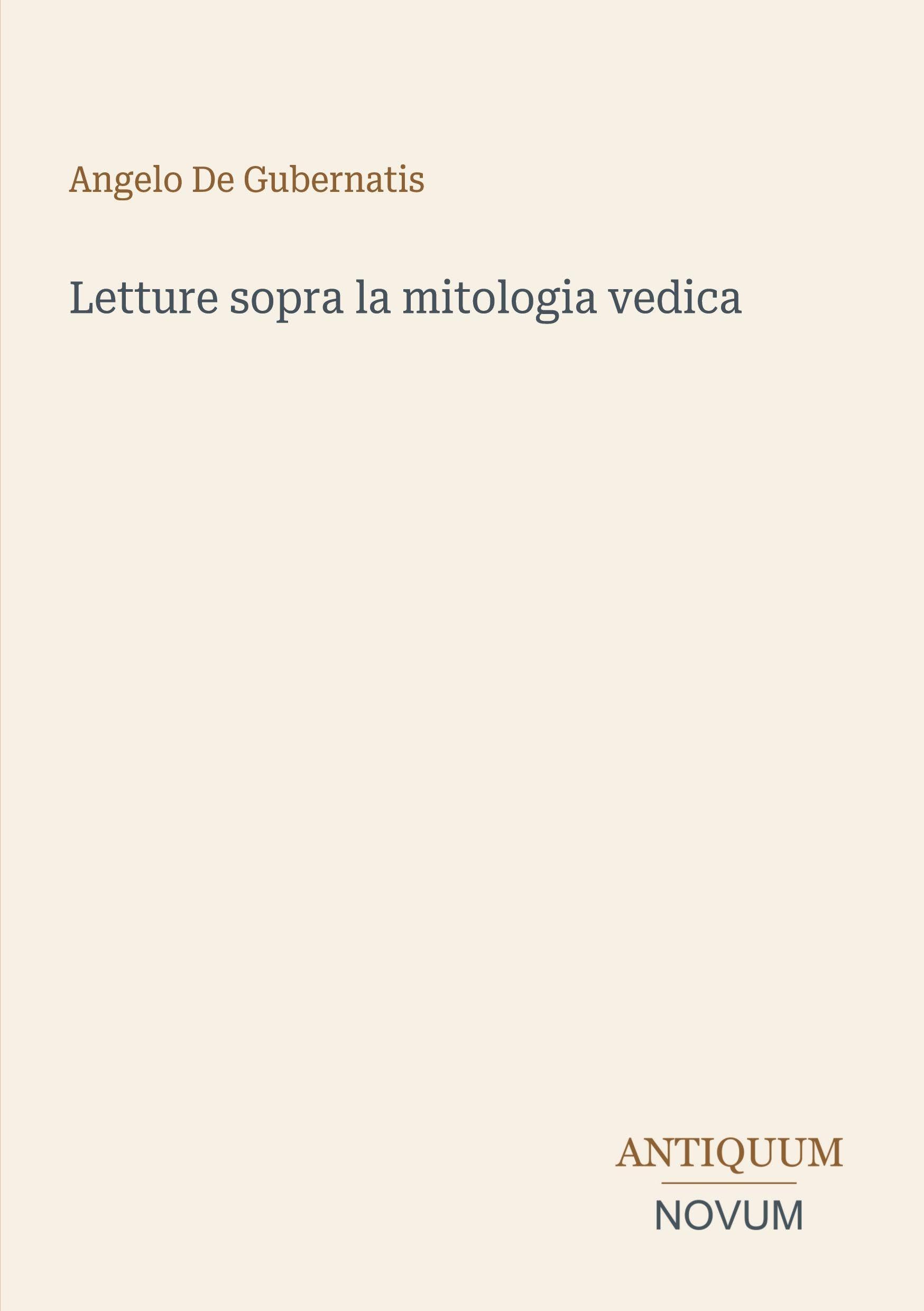 Letture sopra la mitologia vedica