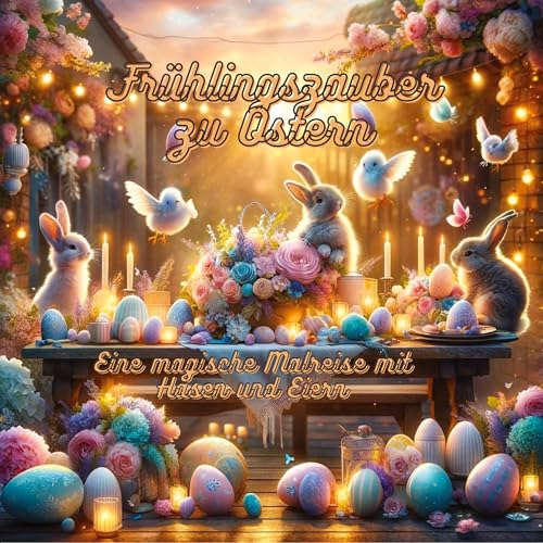Frühlingszauber zu Ostern: Eine magische Malreise mit Hasen und Eiern