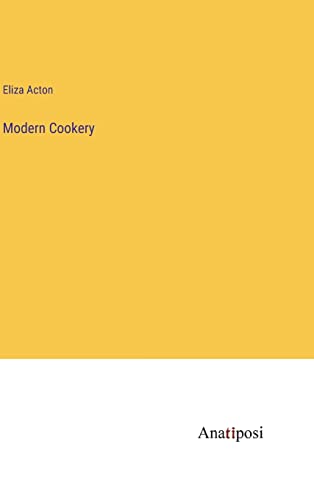 Modern Cookery