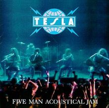 Five man acoustical jam (1990) de Tesla | CD | état très bon