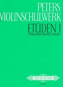 Peters-Violinschulwerk: Etüden, Band 1