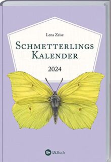 Schmetterlingskalender 2024: Mit einer praktischen Wochenübersicht und bezaubernden Illustrationen. Der perfekte Taschenkalender für Naturfreunde mit ... und zwei heraustrennbaren Postkarten.