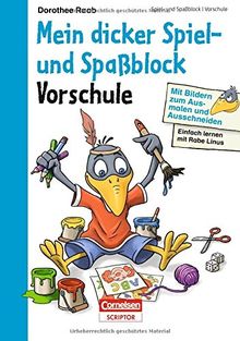 Einfach lernen mit Rabe Linus - Mein dicker Spiel- und Spaßblock