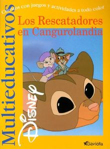 Los Rescatadores en Cangurolandia: Cuentos con juegos y actividades a todo color. (Multieducativos Disney)