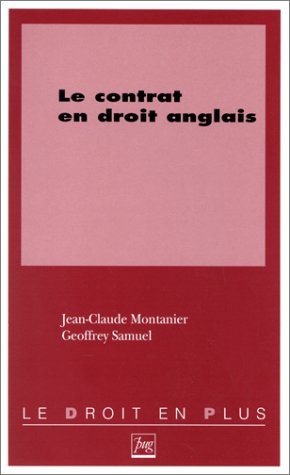 Le Contrat En Droit Anglais (droit En Plus)