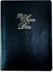 La Sainte Bible-FL: Edition skyvertex noire or