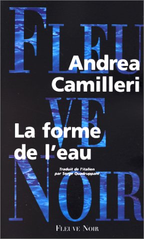 Andrea Camilleri Noir La Forme De L'eau